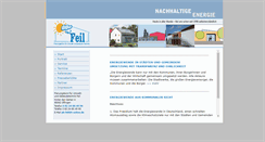 Desktop Screenshot of pb-feil.de